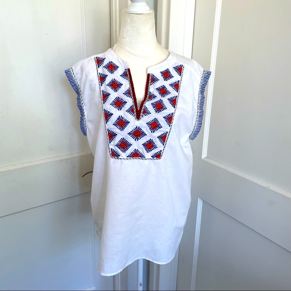 J.Crew Sunburst Top